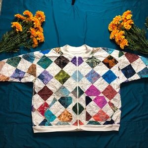 Cute colorful woman jacket